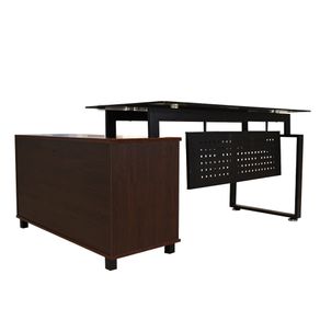 MUEBLE--PC--STARKEN-GLASS-TOP-1.6M-GOLDEN-OAK--CT-3517A-