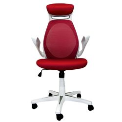 SILLA-EJECUTIVA-STARKEN-EN-PIEL-MESH-RED--HLC-1886FX-