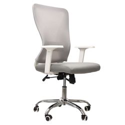 SILLA-SECRETARIAL-STARKEN-EN-NYLON-GRAY-WHITE--FC-14-