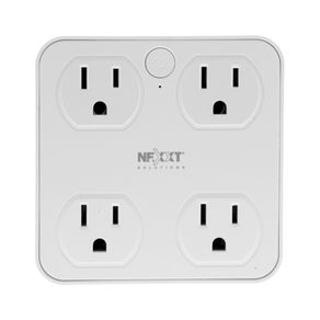 REGLETA-NEXXT-HOME-SMART-4-SALIDAS-4PORT-USB-WHITE--NHP-T610-