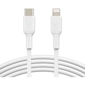 CABLE-BELKIN-BOOST-LIGHTNING-TO-USB-C-WHITE--CAA003BT1MWH-