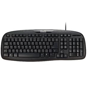 TECLADO-KLIPX-STYLUS-STD-SPA-USB-BLACK--KKS-050S-