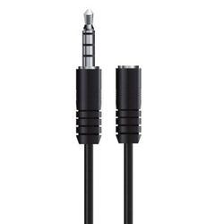 CABLE-ARGOM-5FT-AUDIO-3.5MM-MALE-TO-FEMALE-3.5MM-BLACK--ARG-CB-0038-