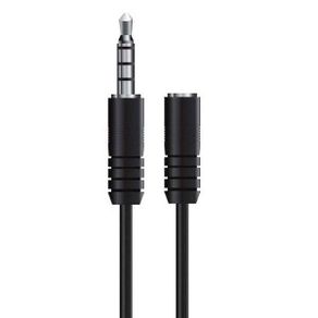 CABLE-ARGOM-5FT-AUDIO-3.5MM-MALE-TO-FEMALE-3.5MM-BLACK--ARG-CB-0038-