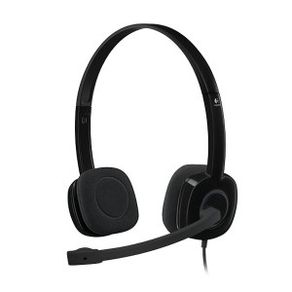 HEADSET-LOGITECH-H151-BOOM-AUDIO-3.5MM-BLACK--981-000587-
