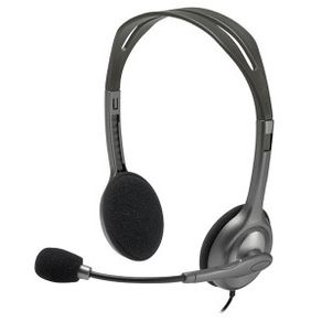 HEADSET-LOGITECH-H111-STEREO-AUDIO-3.5MM-BLACK--981-000612-