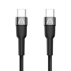 CABLE-ARGOM-10FT-USB-C-TO-USB-C-65W-FAST-CHARGE-BLACK--ARG-CB-0048BK-