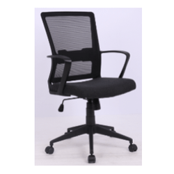 SILLA-SECRETARIAL-STARKEN-BLACK--HLC-2369F-