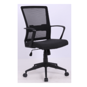 SILLA-SECRETARIAL-STARKEN-BLACK--HLC-2369F-