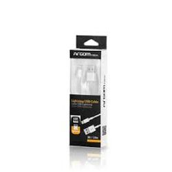 CABLE-ARGOM-10FT-LIGHTNING-MALE-TO-USB-2.0-MALE-WHITE--ARG-CB-0040-