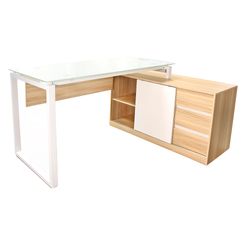 MUEBLE--PC--STARKEN-GLASS-TOP-WHITE--WALNUT---CT-3863-