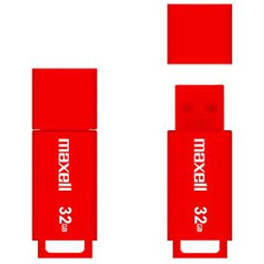 PEN-DRIVE-MAXELL-32GB-FLASH-USB-2.0-RED--USPD-32---347538-
