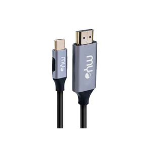 CABLE-MYO-6FT-HDMI-TO-USB-C-4K-BLACK--MYO-6FTCTOHDMI-