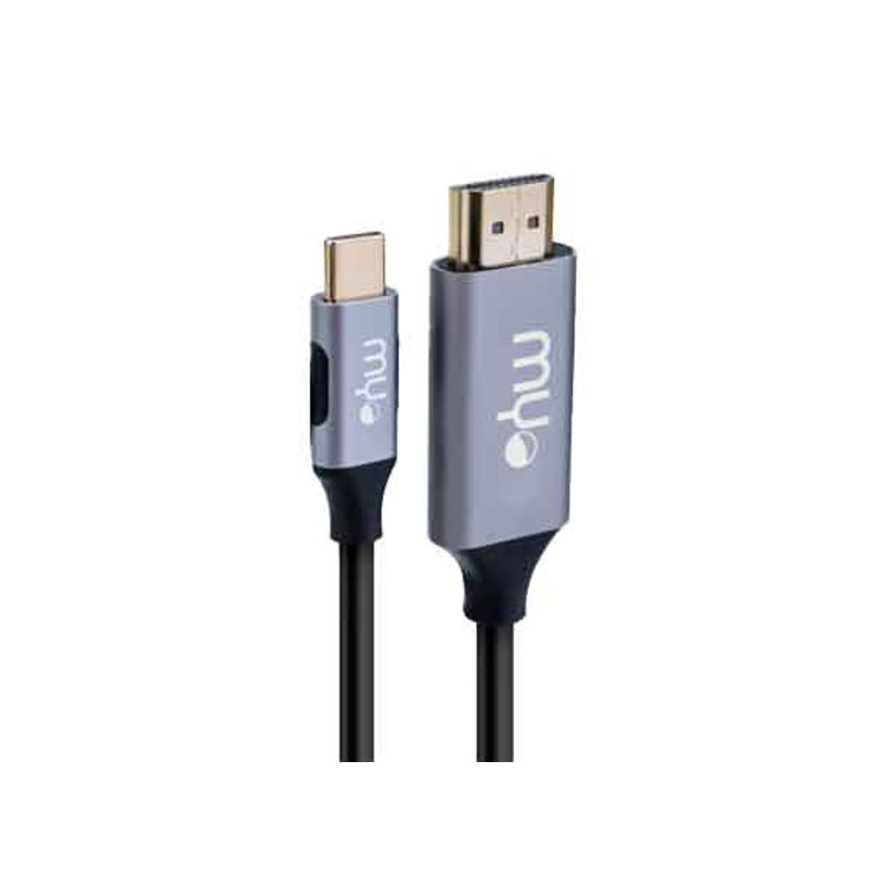 CABLE-MYO-6FT-HDMI-TO-USB-C-4K-BLACK--MYO-6FTCTOHDMI-
