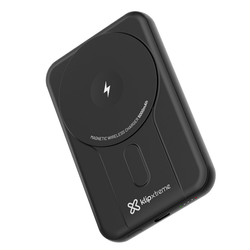 CARGADOR-KLIPX-POWERBANK-WIRELESS-MAGNETIC-10K-USB-C-BLACK--KPB-600-
