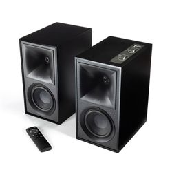 Klipsch-The-Fives-Bluetooth-Bookshelf-Speakers--Pair----Matte-Black-58397386